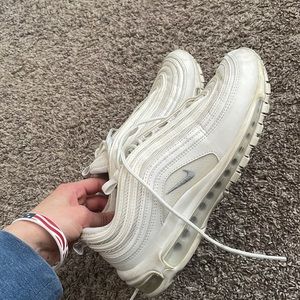 Air max 97s size US 8 white